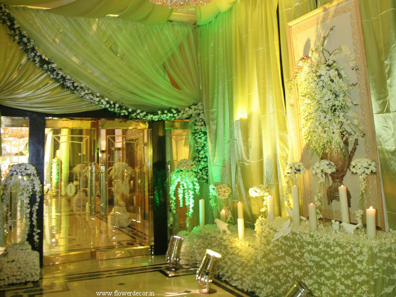 lobby  and Entrance Flower Decor 